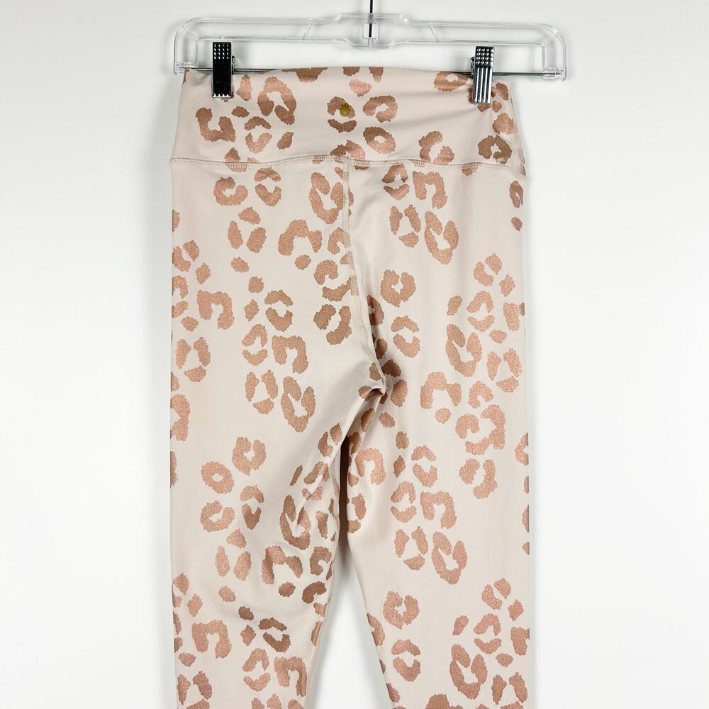 Spiritual Gangster Essential High Waist Legging Lux Cheetah Print Womens Size S - Picture 10 of 12